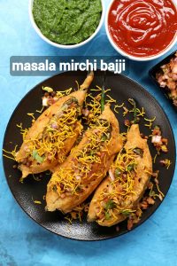 masala mirchi bajji recipe