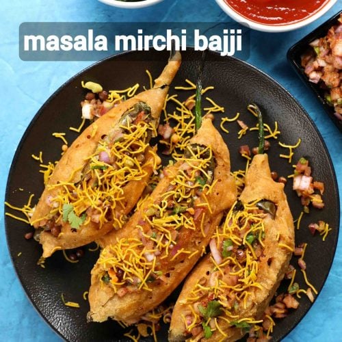 masala mirchi bajji recipe