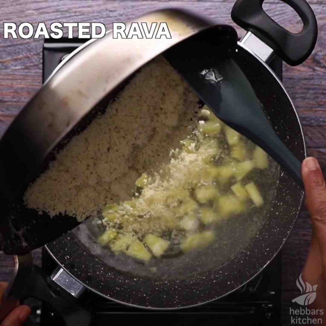 pineapple kesari bath recipe pineapple sheera pineapple rava kesari