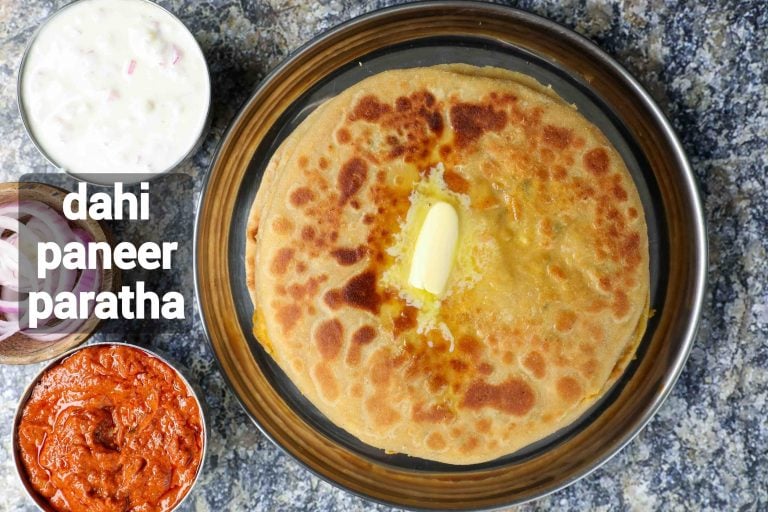hung curd paratha recipe | dahi paneer paratha | aloo dahi paratha