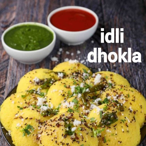 instant dhokla in idli stand