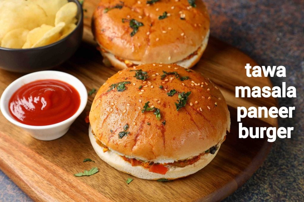 paneer burger recipe