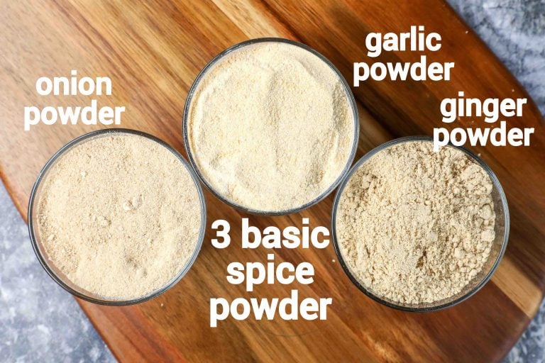 onion powder recipe | garlic powder recipe | ginger powder recipe
