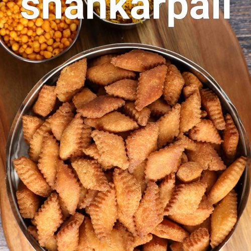sweet sooji shakarpara recipe