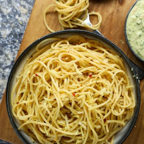 butter garlic spaghetti