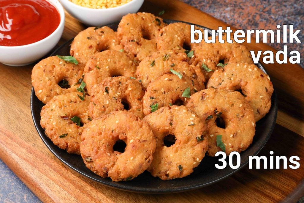 buttermilk vada recipe