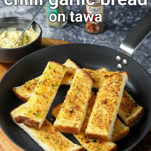 chilli garlic toast sticks