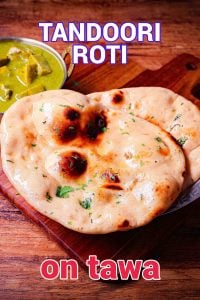 tandoori roti recipe on tawa