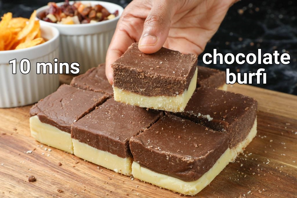chocolate barfi recipe