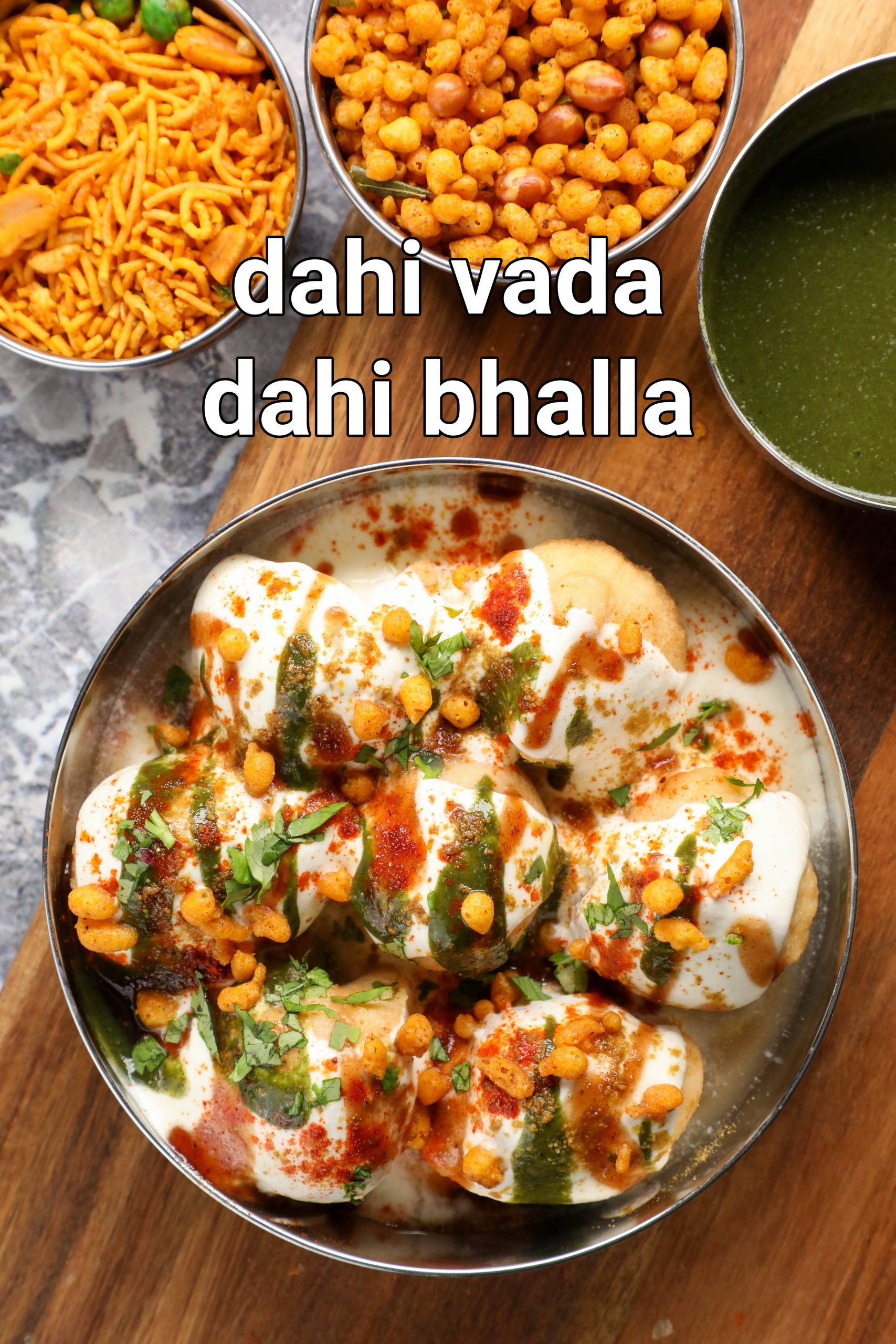 Dahi Vada Recipe Dahi Bhalla Maharashtrian Recipes Marathi Recipes