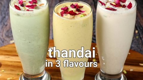 3 ways thandai mix