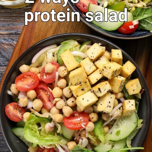 high protein salad recipe