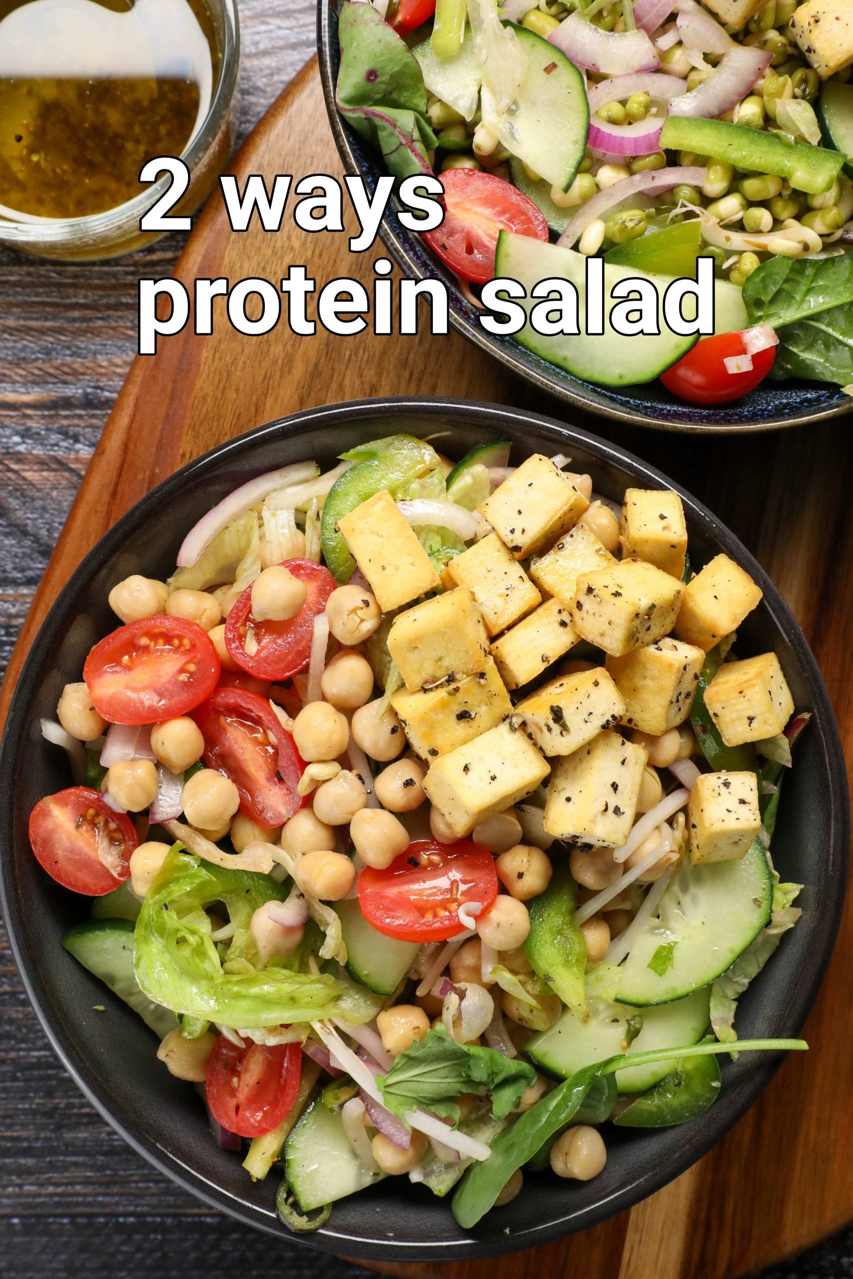 high protein salad recipe | weight loss salad | protein diet rich salad