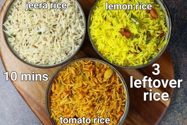 3 बचे हुए चावल की रेसिपी | 3 leftover rice recipes in hindi