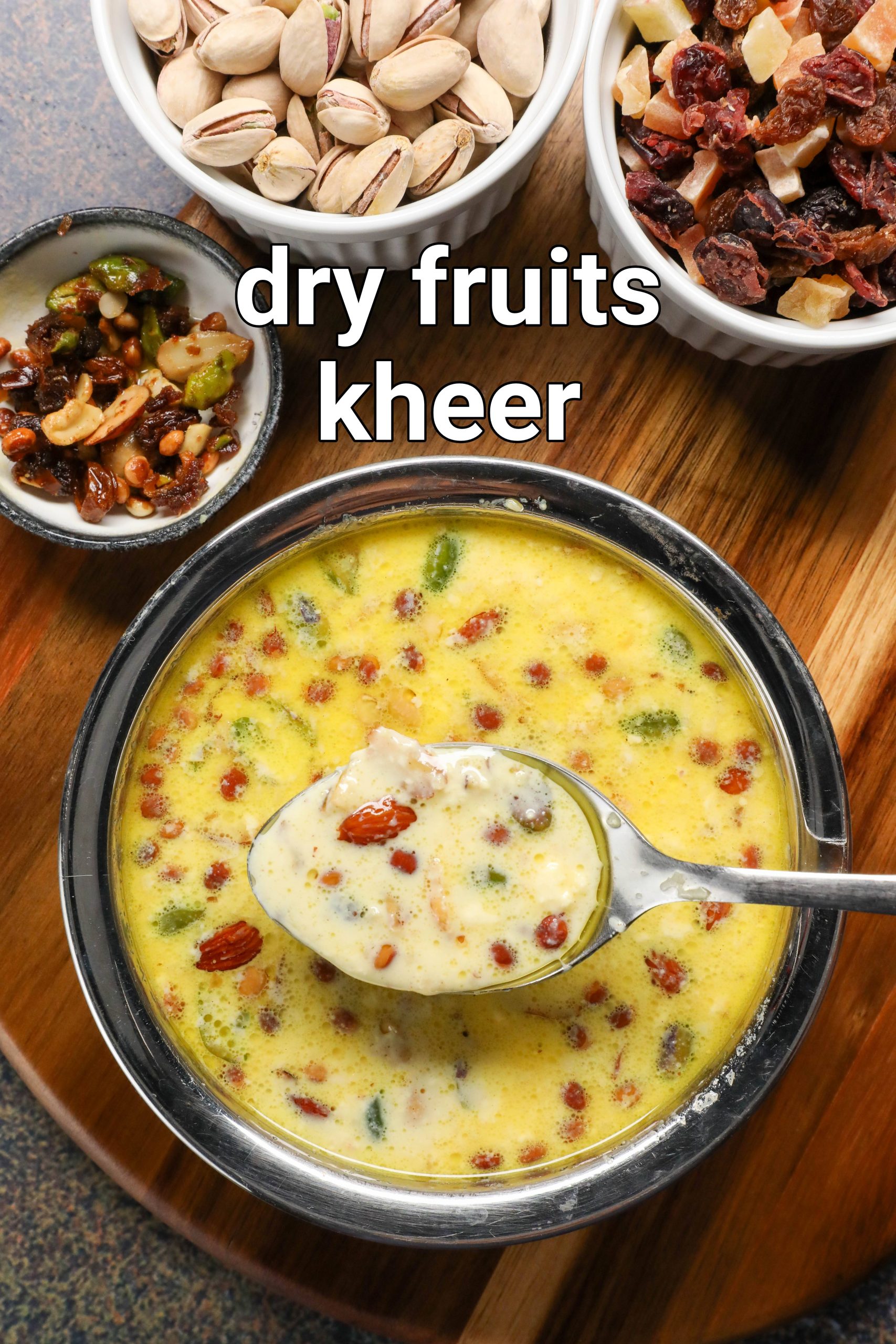 dry fruit kheer recipe khajoor ki kheer mewa ki kheer