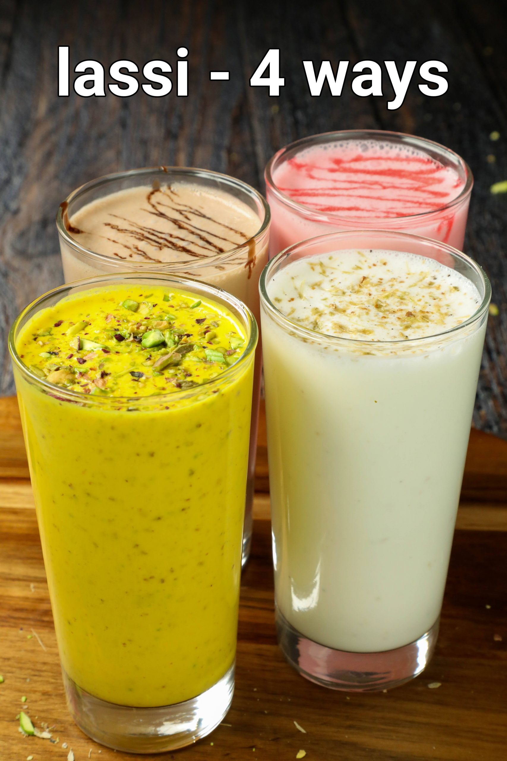 Easy Sweet Lassi Recipe (Indian Yogurt Drink)