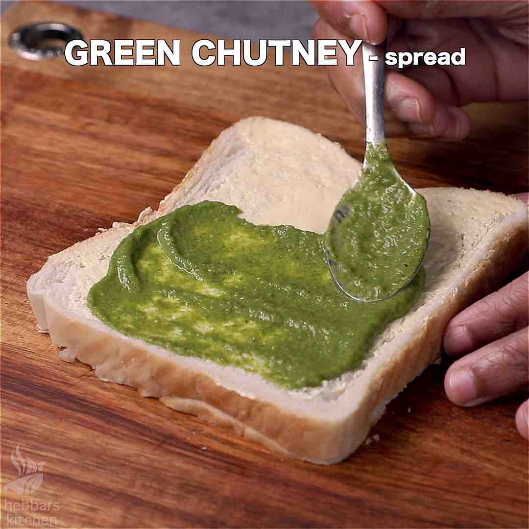 Chutney Sandwich Recipe 2 Ways | Cheese & Chutney Club Sandwich