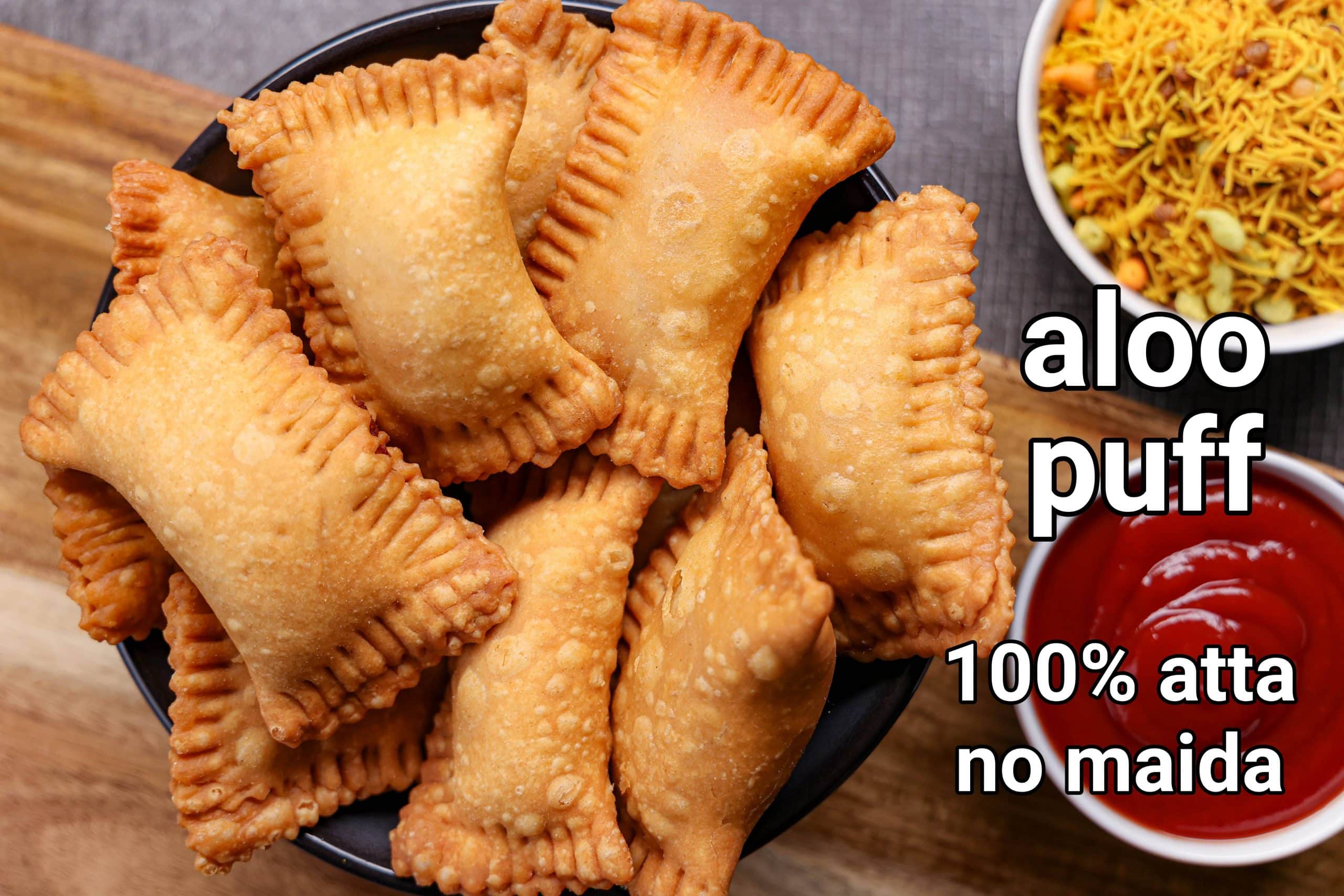 Aloo puff, Potato puffs Indian - Raks Kitchen