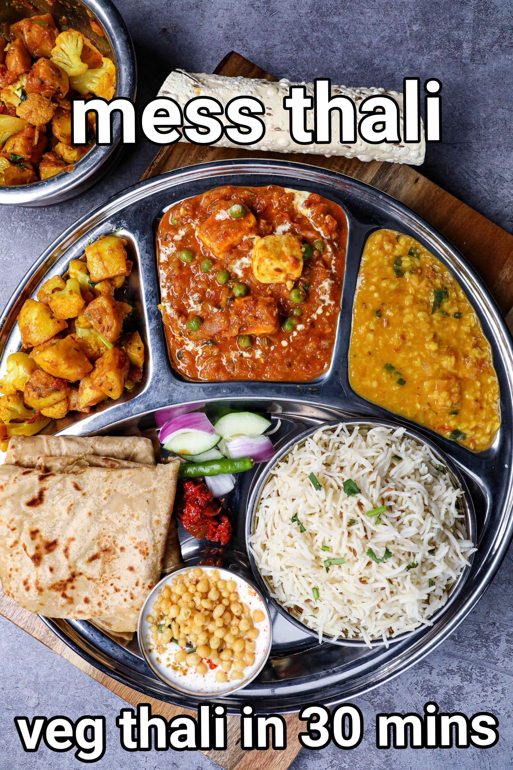 Indian kadai, thali, serving bowls & dishes, Concept Cuisine