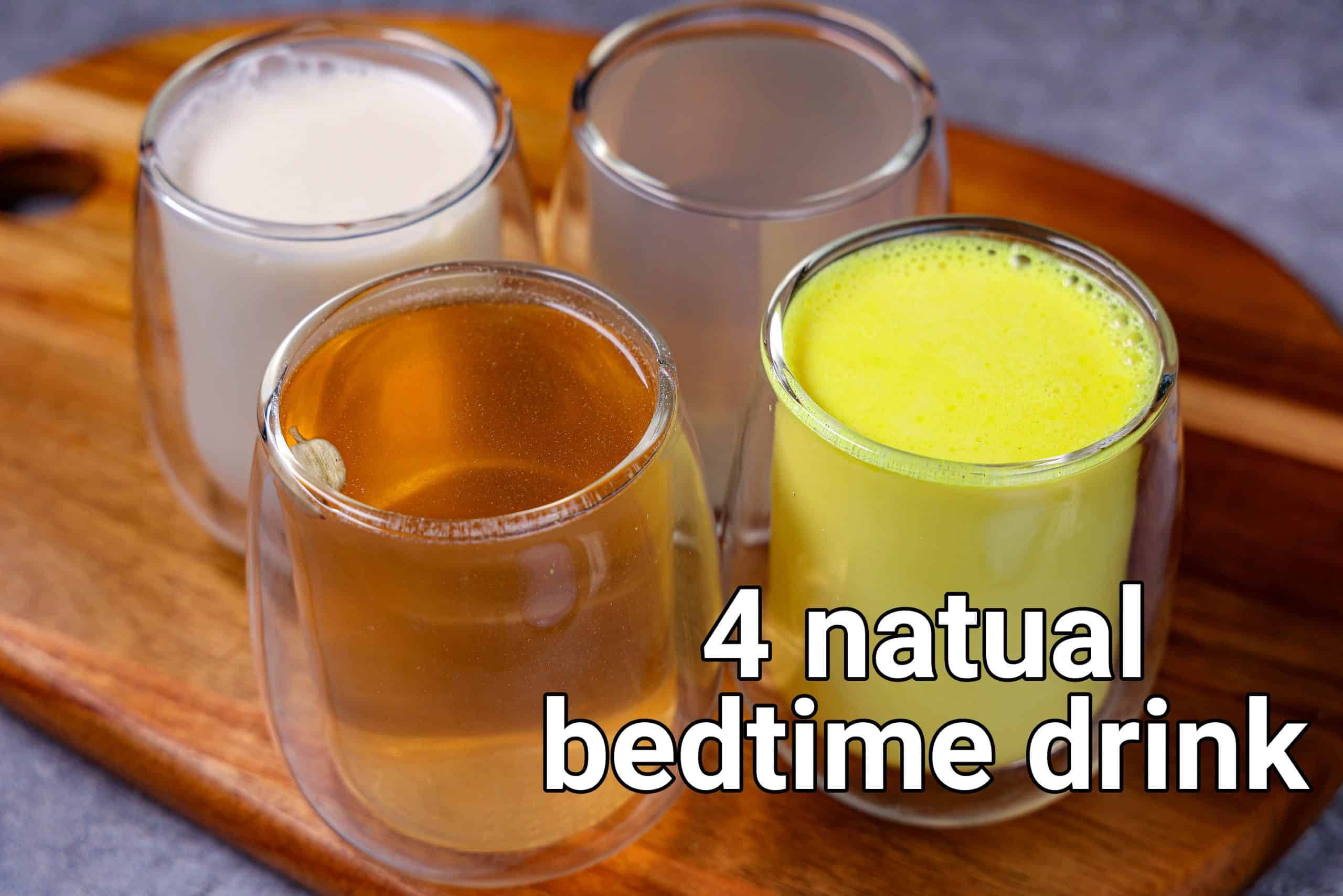 good night drinks 4 ways | best drink for sleep | beverages for better ...