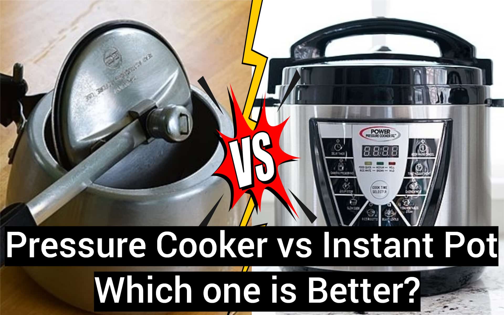 What's the Difference Between a Pressure Cooker and an Instant Pot?