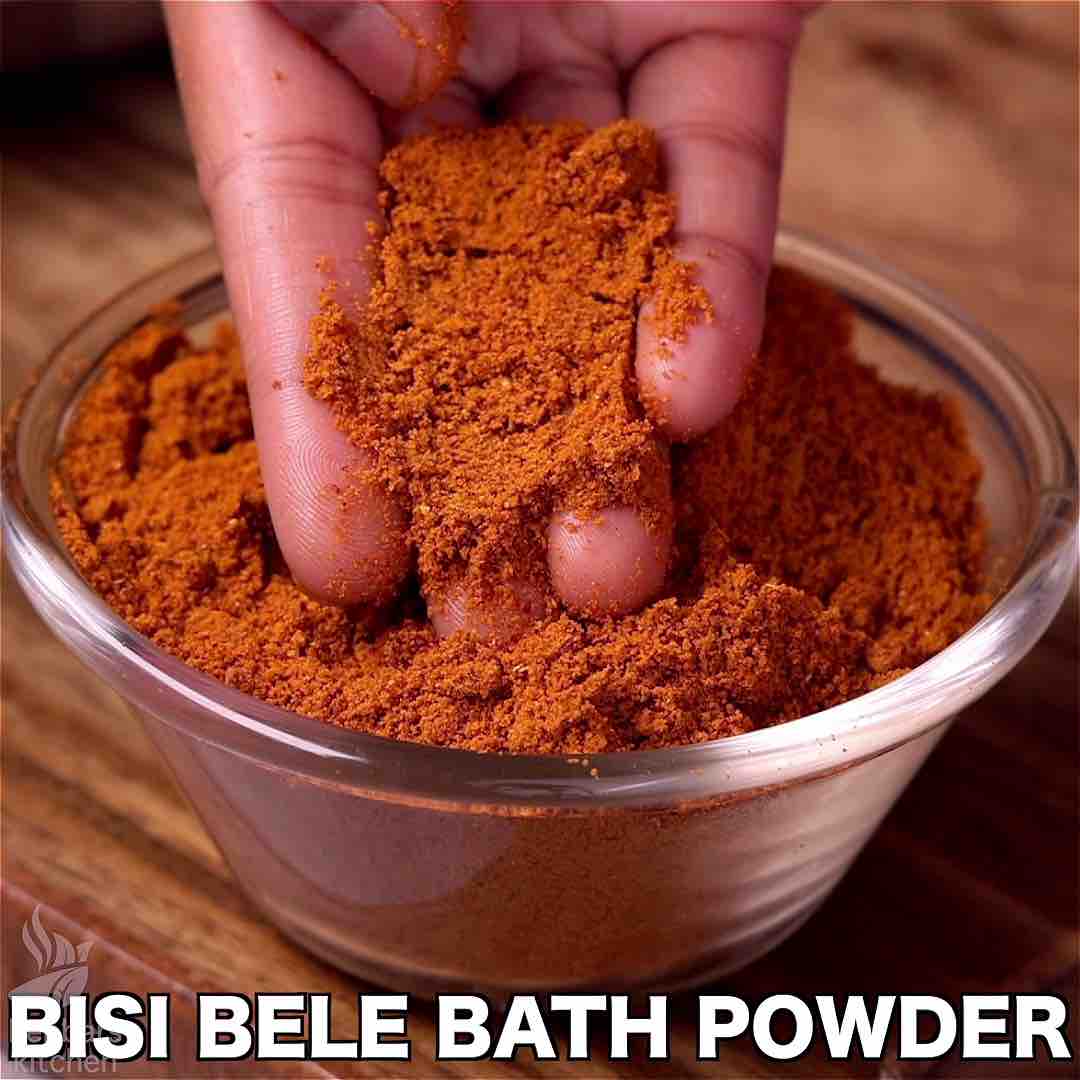 Bisi Bele Bath Recipe with Bisibelabath Rice Masala Powder