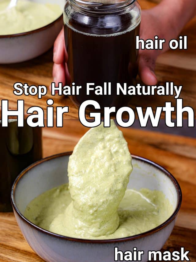 DIY Hair Oil - Curry Leaves Hair Oil for Black & Strong Hair - Hebbar's  Kitchen