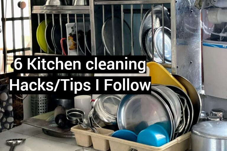 6 Kitchen Cleaning Tips I Follow | Cleaning the Kitchen Easy Way