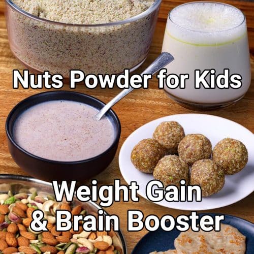 10 + weight gain nut mix powder for kids & toddlers