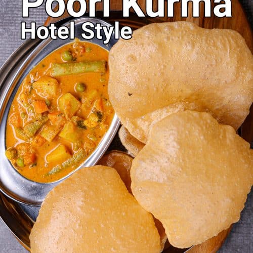 hotel style kurma puri recipe