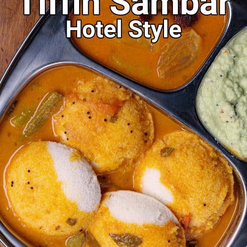 hotel style idli sambar
