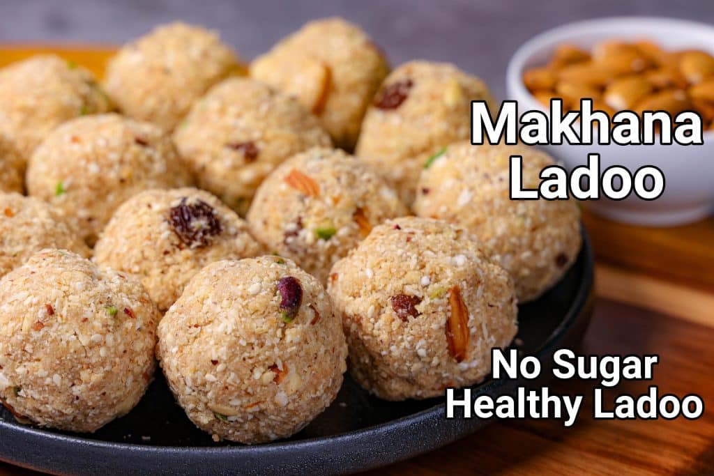 Makhana Ladoo Recipe - No Sugar