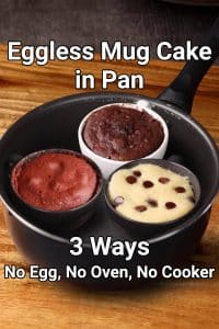 mug cake recipe in cooker 3 ways