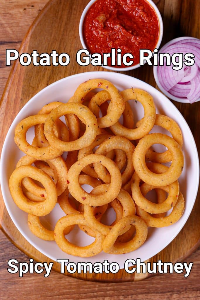 potato garlic rings recipe