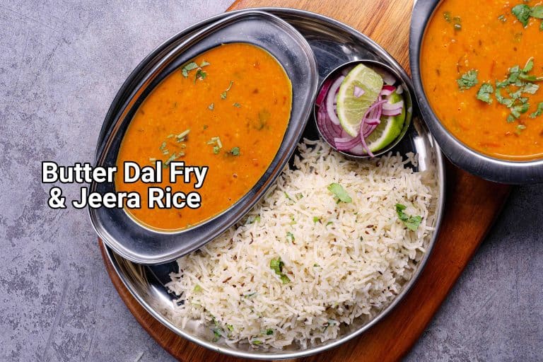 Butter Dal Fry Recipe | How to Make Butter Dal & Jeera Rice – Dhaba Style