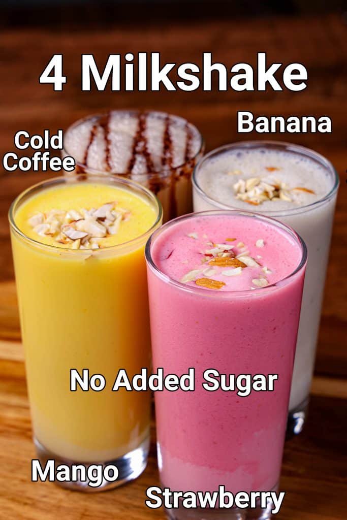 4 Perfect Homemade Milkshakes