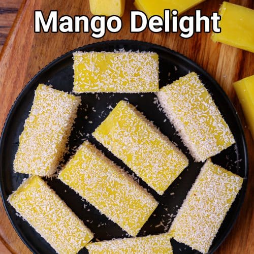 Soft Mango Jelly Halwa Dessert