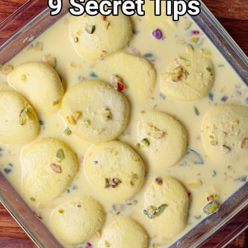 Soft Rasamali & Rabdi Halwai Style 9 Secret Tips
