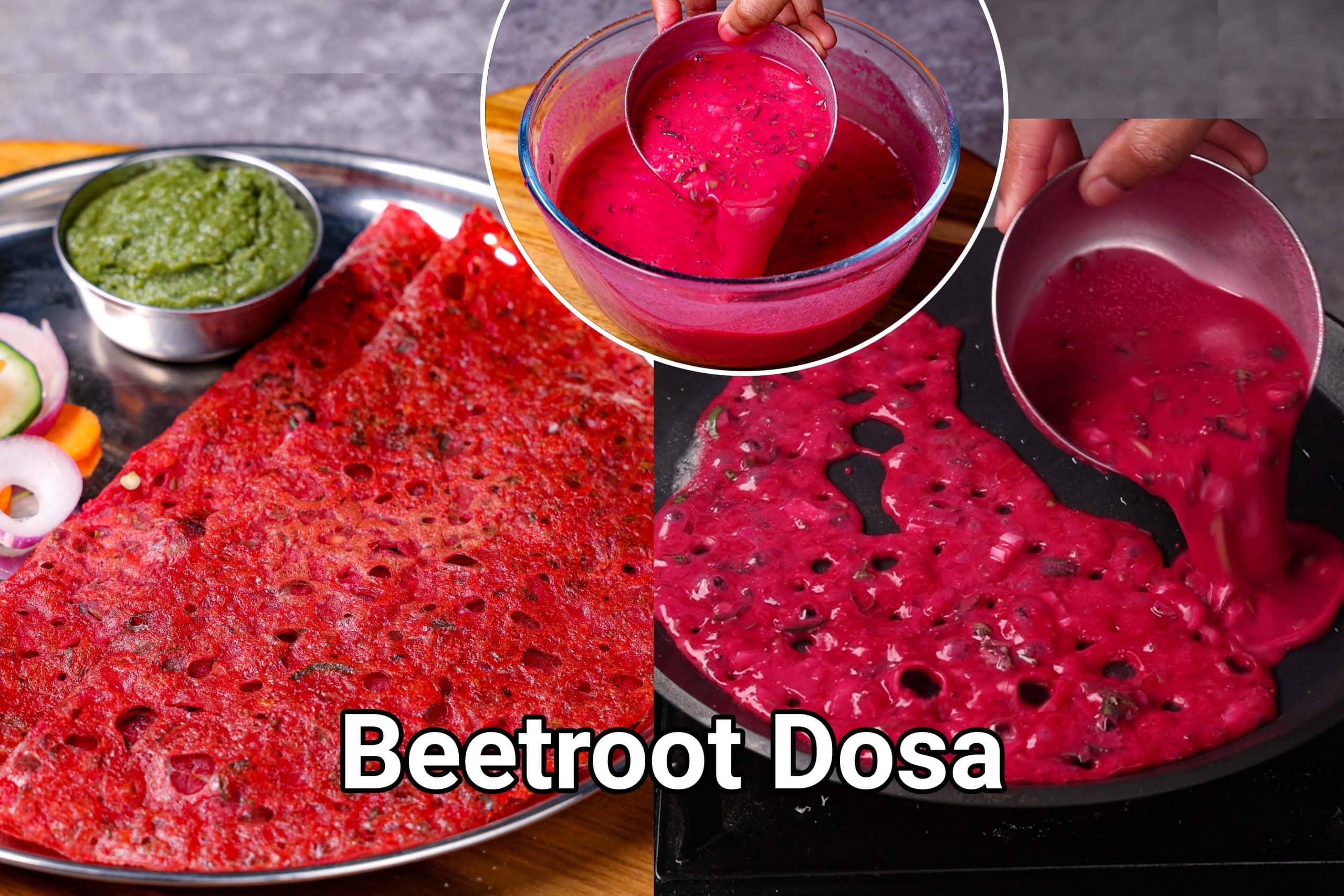 Healthy Beetroot chutney recipe using mixer grinder