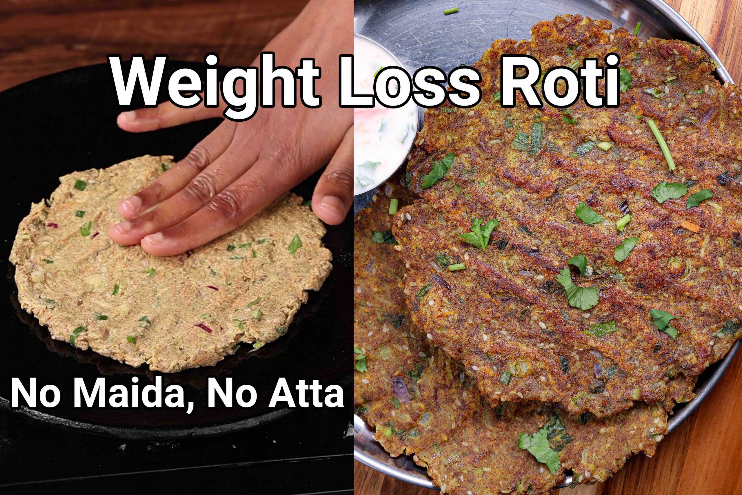 Healthy Weight Loss Roti Recipe No Atta No Maida Vegetable Millet Roti