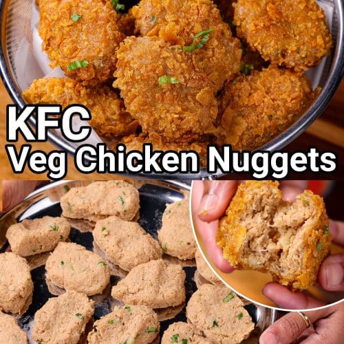 KFC Style Veg Fried Chicken Nuggets