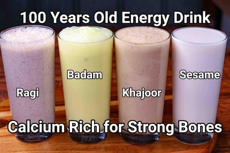High Calcium Drinks Recipe 4 Ways | Calcium Rich Drinks for Strong Bone