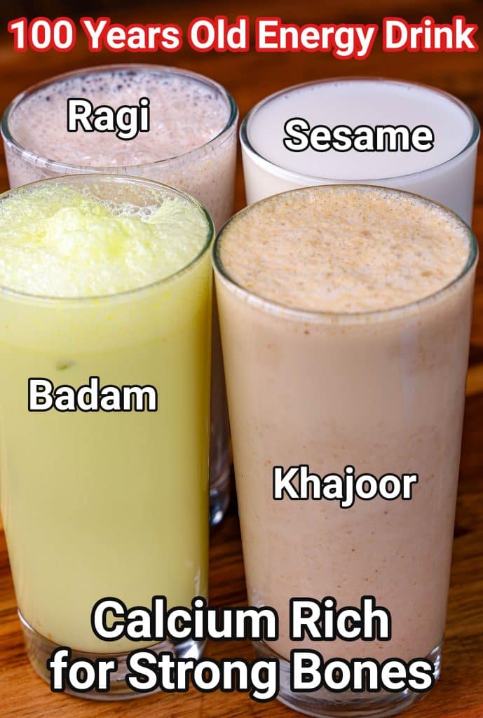 calcium rich drinks recipe for strong bone