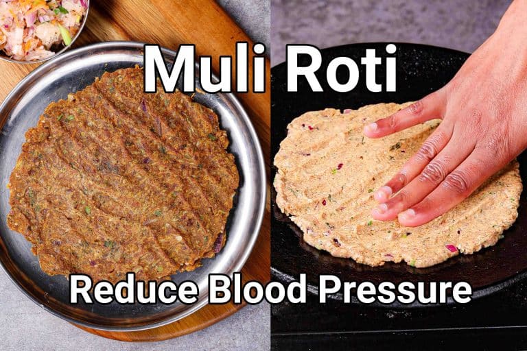 मूली रोटी रेसिपी | Mooli Roti in hindi | रक्तचाप नियंत्रण के लिए स्वस्थ मूली की रोटी