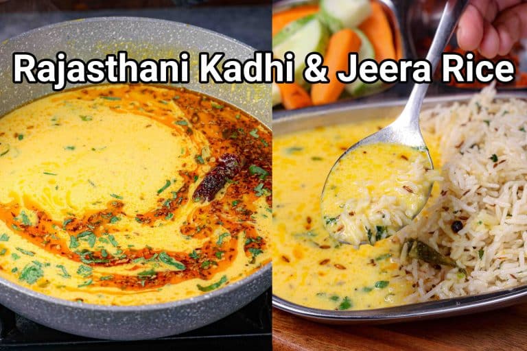 Rajasthani Kadhi Recipe | Thin & Spicy No Pakoda Marwadi Kadhi