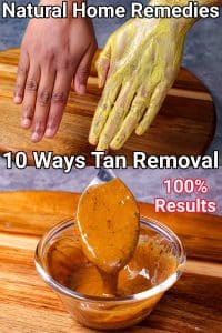 Tan Removal Home Remedies 10 ways
