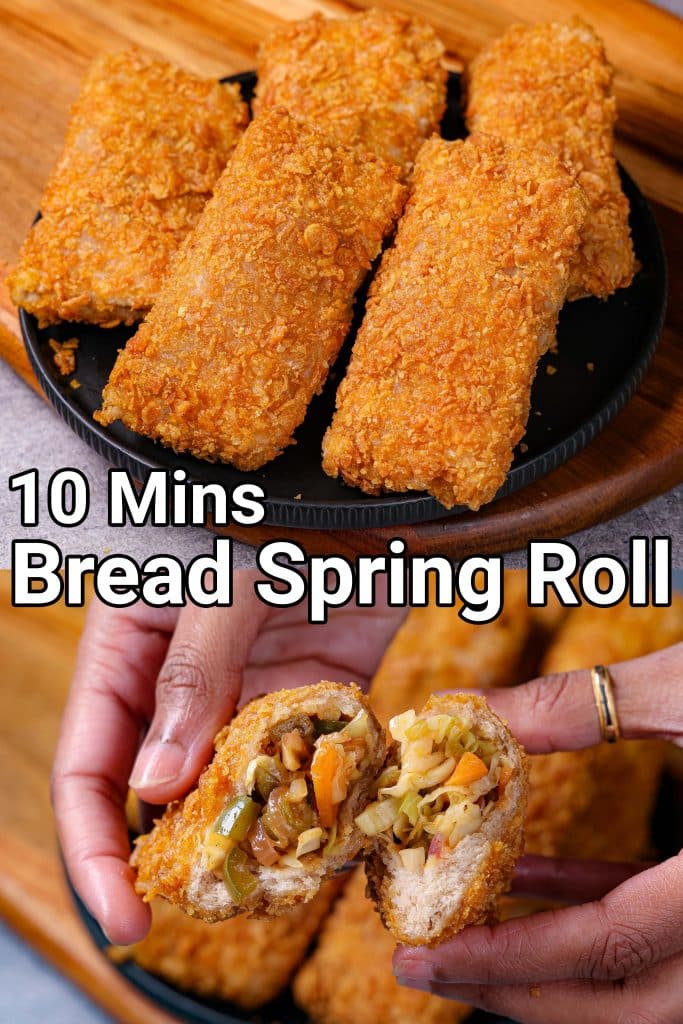 Bread Spring Roll in 10 minutes