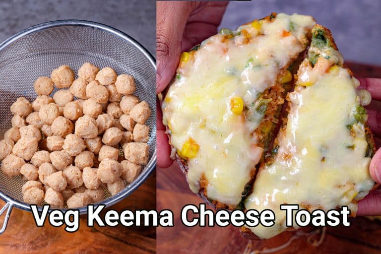 Keema Sandwich Recipe | Soya Keema Toast Recipe | Keema Cheese Toastie