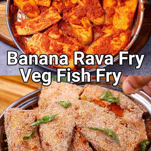veg fish fry recipe