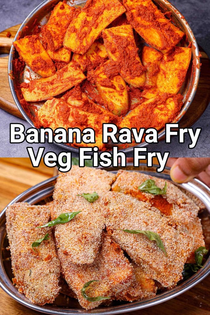 veg fish fry recipe